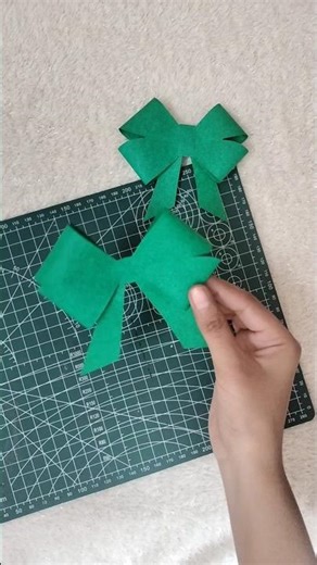 💖 Like & save this bow idea | #paperdiy#youtubeshorts#artandcraft#like