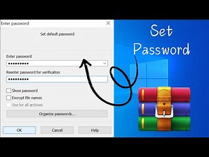 How to Add a Password to Your RAR Files (Quick & Easy Tutorial)