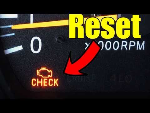 Check Engine Light on? Don’t Drive Until You Watch This(How to reset engine light with/without tool)