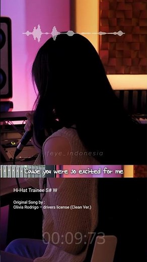 Hi-Hat Trainee S# W Vocal | Olivia Rodrigo – drivers license (Clean Ver.) - Part 1 #ifeye #이프아이