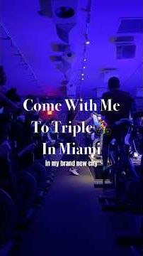 Day In The Life of a Miami SoulCycle Instructor