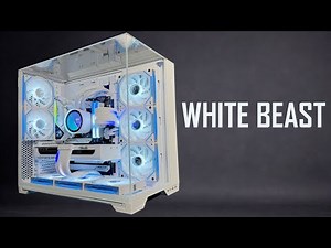 I Built the Cleanest White Gaming PC Ever 2026