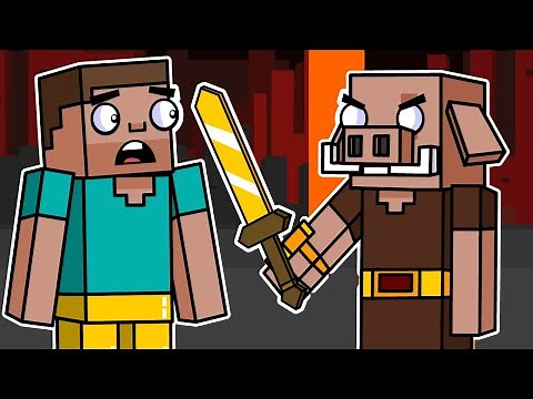 Piglin & The Bastion Remnant | Block Squad (Minecraft Animation)
