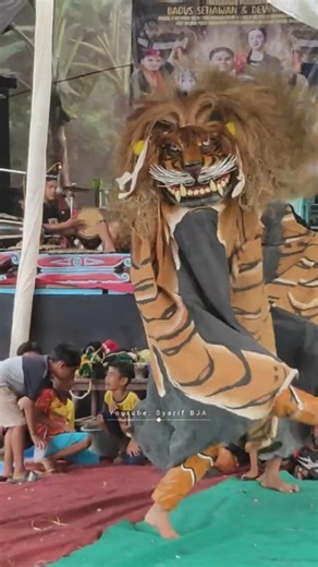 Barongan Singo Lodro Tantrum #barongankendal #barongan #baronganngamuk