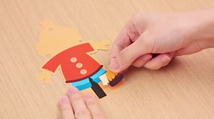 BeYumi Fall Scarecrow Craft Kit - 123Pcs Fall Scarecrow Craft Kit DIY Autumn Thanksgiving Ornament Set Home Classroom Game Activities Art Supplies Decor for Kindergarten Kids