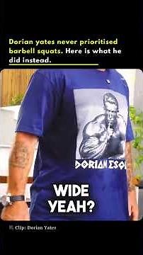 Dorian Yates on barbell squats