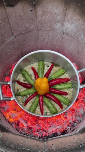 تحضير حنيذ لحم بطريقة رجال ألمع