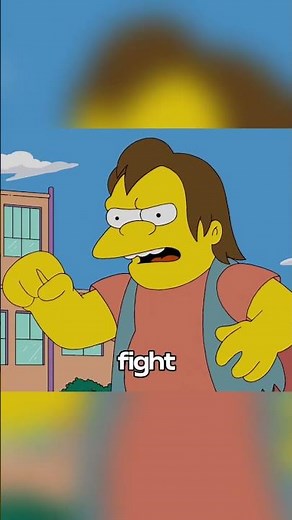 Bart was just riding his skateboard#simpsons #cartoon