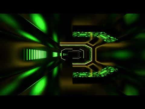 4K Alien Tunnel Loop | Neon VJ Visuals for LED & Sci-Fi Shows