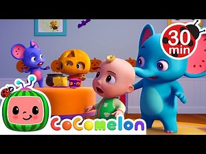 👻Spooky Haunted House🏚️ | CoComelon Fantasy Animal | Kids Cartoons & Nursery Rhymes | Moonbug Kids
