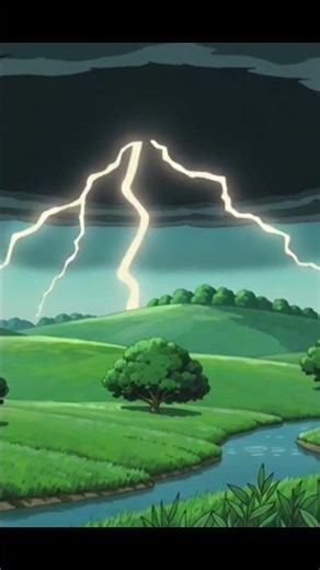 ASMR Short Anime Rain Visual | Quick Relaxation Loop