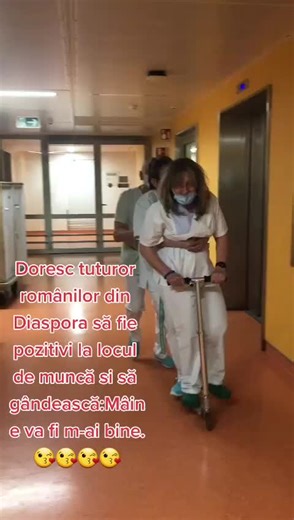 Healthcare Journey: Mobility Scooter in Medical Facility