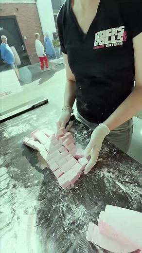 2.1K views | How We Made Marshmallow Candy #candymaking #FYP #SweetTreats #SatisfyingVideo #CandyMaking #HandmadeCandy #asmr | DIY Workshop | Facebook