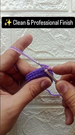 Perfect Colour Change in Crochet SC Rounds | Easy Beginner Tip 🧶