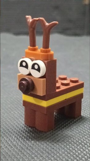 I Made Deer 🦌 Using Lego Blocks | How To Made a Deer | Deer | Lego Bricks #lego #diy #shorts #asmr