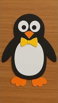 Manualidad de Pingüino