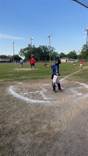Line drive up the middle, bringing in two runs! #double #baseball | Michael’s Swamp Adventures