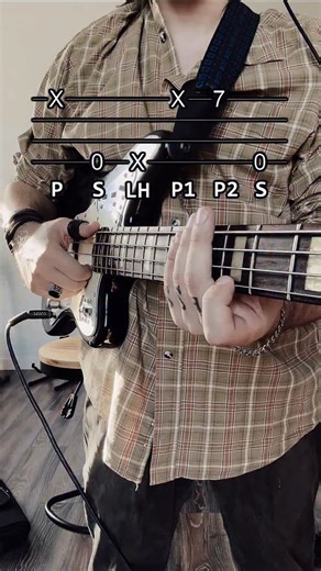 12K views · 927 reactions | Different combinations of the slapping elements on bass  #slapbass #funk #doctorslap #music #tabs #tattoo #tutorial #lick #lesson #fender #cooltrick | Nairi Mkrtchyan | Facebook