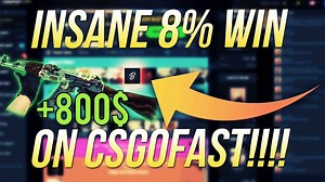 9.7K views · 33 reactions | Winning $800 with 8% on CSGOFAST Author: Bonehead (https://youtu.be/aSgUCDG4g8g) | csgofast.com | Facebook