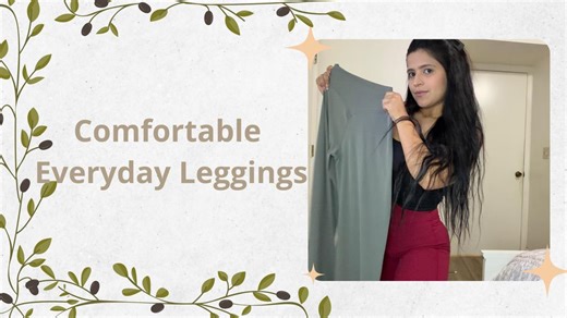 Watch Comfortable everyday leggings on Amazon Live