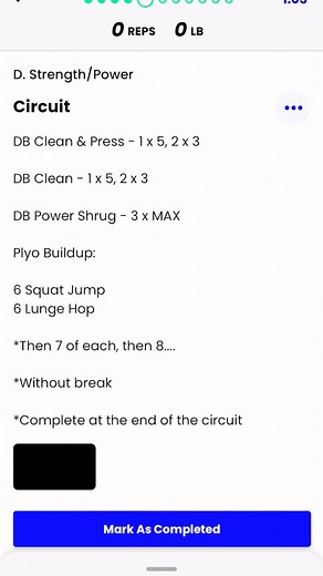 Check out what it's like to complete a workout of my custom IMPACT...