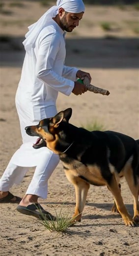 German shepherd attack on owner caught on camera #dogattack #germanshepherd #petsafety