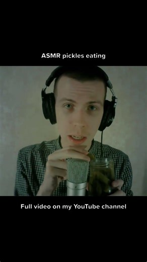 ASMR pickles eating #asmr #sleep #triggers #relax #reverb