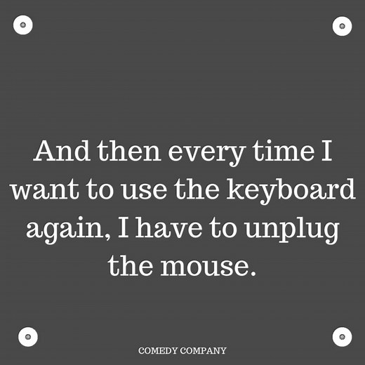 41K views · 211 reactions | CALLER: OH, NO, IT'S JUST THE STUPID DESIGN OF THIS COMPUTER. | Comedy Company | Facebook