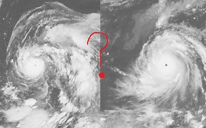 2016年所有四级及以上台风的卫星云图合集