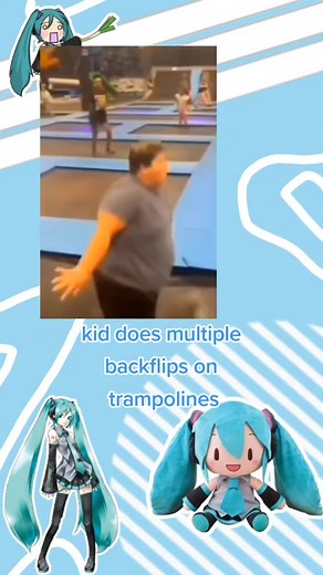 Toddler Backflip Compilation on Trampolines