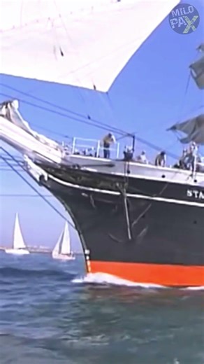 Watch the Anchor Drop on the World’s Oldest Active Sailing Ship ⚓⛵