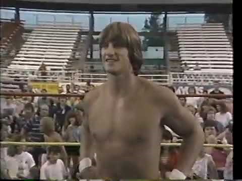 Al Perez attacks Kevin Von Erich. WCCW 1987