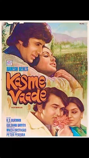 Film : Kasme Waade Film Director : Ramesh Behl Music : R D Burman #RDBurman The Music The -RDB- @top fans . Lyrics : Gulshan Bawra #kishorekumar #KishoreDa #kishorekumarsongs #songs #LataMangeshkar #PanchamDa #latamangeshkarsongs #songs #rdburmanhitsongs #artist #love #hindisong #hindimovie #music #musician #lovesongs #AmitDa #actress #filmmaker #actor #facebookreelsviral #fpypageシ #facebookpost #director #fpyシ #fpyシviral #fpyシviralpicture . Rakhee stated in an interview that the scene where Rak