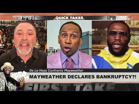 Oscar De La Hoya GOES OFF On Floyd Mayweather In Explosive Interview With Stephen A. Smith!!