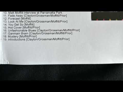 Matt Finish - You Get So: Live at Melbourne University 1981