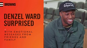 Denzel Ward Surprised With Emotional Messages From Friends and Family