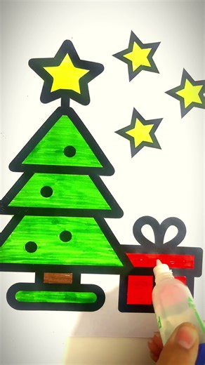 Happy new year coloring:new year drawing easy