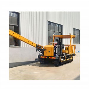 [Hot Item] Equipped Hydraulic System Long Service Solar Screw Pile Driver Photovoltaic Piling Machine