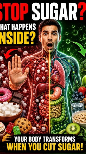 🍬 Scientists Reveal What Happens When You Stop Eating Sugar!