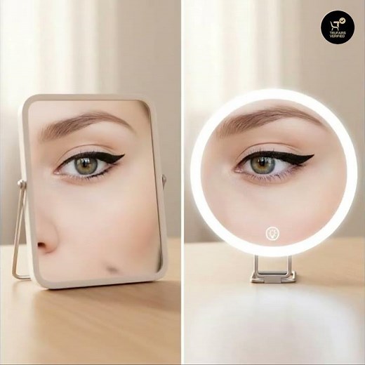 30X LED Magnifying Makeup Mirror | See Every Detail!