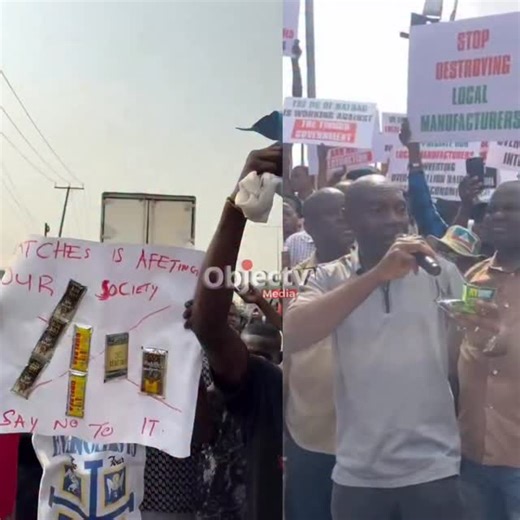 Watch! Protest & Counter-Protest on The Move To Ban Of Alcoholic Sachet Drinks by NAFDAC @nafdac_ng | Objectv Media