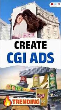 How to Create CGI Ads Using AI | Make Viral CGI Product Ads in Minutes #aiads #cgiads