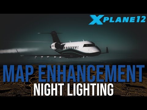 🔴 XP12 Night Lighting FIXED!? Map Enhancement UPDATE! | KATL to KLOU | VATSIM | CL60 Shared Cockpit