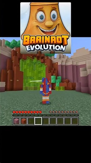 Minecraft × Roblox RobloxBrainlot has come to the world of Minecraft 😢 #roblox #brainrot #shorts