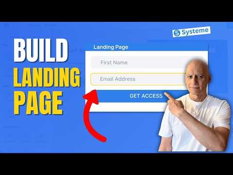 Create a Landing Page in Systeme.io
