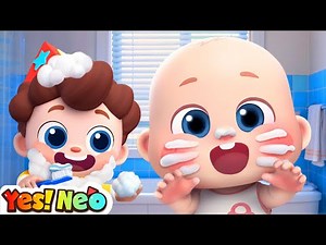 Kids Learn Good Habits | This is the Way We Wash Our Face | Nursery Rhymes & Kids Songs | Yes! Neo