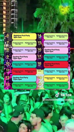 Unforgettable Spring Break Pool Parties at Isla Grand