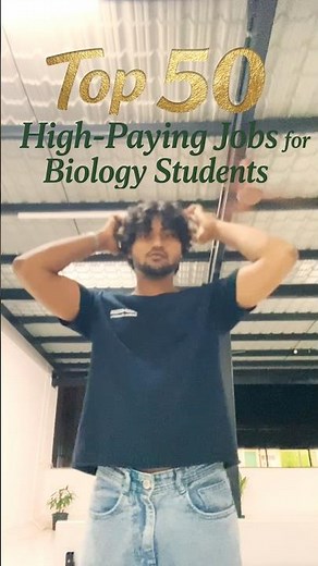 💸 Top 50 High-Paying Jobs for Biology Majors! (2026 Edition)