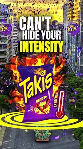 It's time to embrace your inner fire and live unapologetically with a bag of Takis snacks by your side. 🔥 | Takis