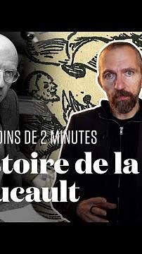 On explique "l'Histoire de la folie" de Foucault en moins de 2 minutes (avec M. Potte-Bonneville)